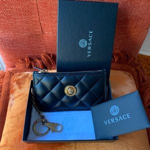 Quilted Versace Card and Key Holder
